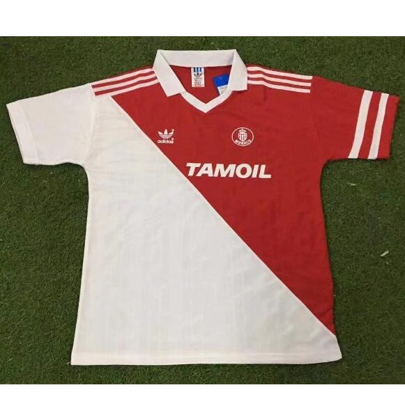 1992-94 Monaco Retro Home Kit Soccer Jersey